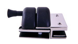 आधुनिक आसान स्थापना स्टेनलेस स्टील ग्लास दरवाजा लॉक कुंजी डबल-पक्षीय ग्लास ग्लास डबल स्विंग स्लाइडिंग नरम समापन - Product Image 6