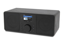Radio Stereo Portabel Rumah Terbaru 2025 dengan Bingkai Kayu DAB/FM dan Radio Internet Digital Bluetooth dengan Fungsi Jam