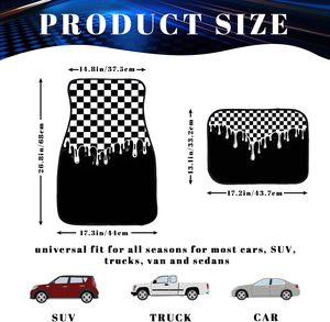 Tapis de sol universels en nylon pour voiture, style moderne, design personnalisé, vente en gros - Product Image 2