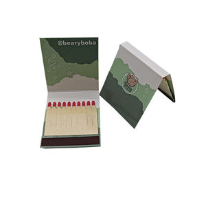 Cajas de Cerillas Personalizadas con Diseño de Logotipo, 48mm, Ecológicas, Seguras, Exquisitas, Tipo Origami, para Velas - Product Image 3