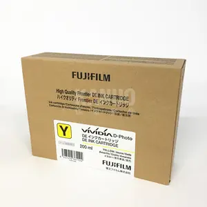 Fujifilm DE100 orijinal mürekkep kartuşu Fuji mürekkepleri sarı 200ml