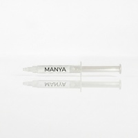 Kit de Blanchiment Dentaire de Luxe Doux MANYA MY-LH07 – Seringues de Gel au Peroxyde d'Hydrogène de Qualité Alimentaire (3x3ml) – Cadeau Magnétique Noir pour Adultes