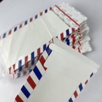 Enveloppes épaisses personnalisées de courrier aérien pour des invitations de partie lettres d'amour lettres de Noël de correspondance militaire aux troupes