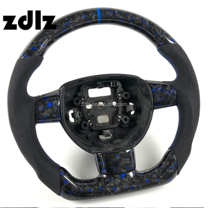 พวงมาลัยคาร์บอนไฟเบอร์สีน้ำเงินแบบกำหนดเองสำหรับ <span class=keywords><strong>Ford</strong></span> โฟกัส MK2 ST <span class=keywords><strong>RS</strong></span> 2012 2013 2014 <span class=keywords><strong>2015</strong></span> 2016 + พวงมาลัยรถยนต์ - Product Image 2