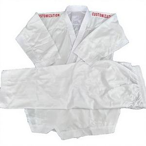 Uniformes de Karate de Malla Transpirable, Ligeros, Resistentes al Encogimiento, Duraderos, de Poliéster/Algodón, Aprobados por la WKF, con Bordado y Estampado KUMITE Gi - Product Image 2