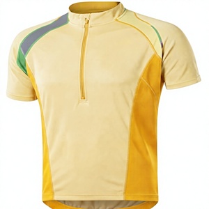 <b>Men's</b> Short <b>Sleeve</b> Customized <b>Cycling</b> <b>Jersey</b> Full Zip Breathable Road Bike Shirt Front Logo OEM Manufacturer - Product Image 1