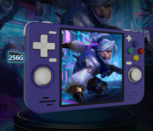 RF40H Retro Handheld Game Console 64G 18000+ Games 4 Inch IPS Open Source Video Game Player Wholesale