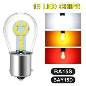 Hoàn hảo 1156 BA15S P21W <span class=keywords><strong>LED</strong></span> xe ánh sáng bóng đèn 12V nhôm phổ phù hợp với 3030 <span class=keywords><strong>LED</strong></span> tự động Đậu xe/đảo ngược đèn dự phòng DRL trắng - Product Image 2