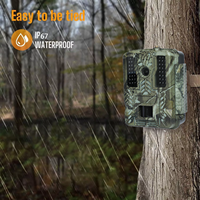 Caméra de chasse Wi-Fi 4K la plus vendue 2026, 48MP, vitesse 0,2s, détection de mouvement 85ft, étanche pour le scoutisme et la chasse