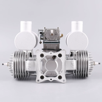Moteur de paramoteur DLE170 M, parapente, 17,5 CV/7500 tr/min, poussée statique de 45 kg, hélice 32x10, version avec démarreur