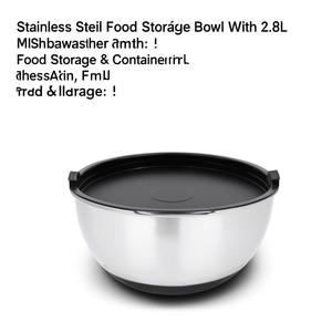 Contenedor de Alimentos Graduado (2,8L) Cromo 2016 - Product Image 2