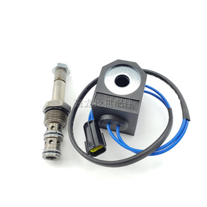 คอยล์โซลินอยด์วาล์ว Doosan Daewoo 24V DC สำหรับระบบไฮดรอลิกของรถขุด วาล์วไพล็อต - Product Image 3