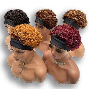 Wholesale Original 250% Density No Shedding No Tangling Full Frontal Ice Silk Hair Band Wigs Loose <strong>Wave</strong> Style Adjustable <strong>Cap</strong> - Product Image 6