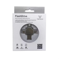 Gran oferta 4 todo en 1 USB 3,0 OTG lector de tarjetas TF lector de tarjetas de memoria tipo C USB C Micro USB memoria Pendrive OTG Key Flash Drive