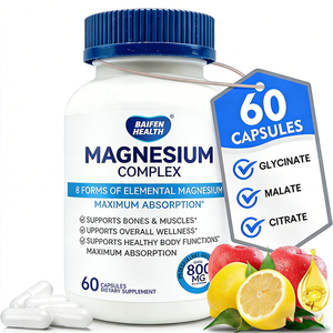 Cápsulas de Magnesio Multivitamínico para Adultos OEM/ODM para Apoyo Inmunológico, Recuperación Muscular, Bienestar General y Apoyo Antioxidante - Product Image 1
