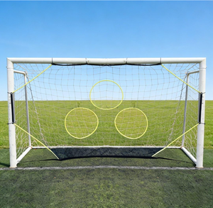 Rete Bersaglio per Porta da Calcio, Rete Pieghevole per Allenamento Angoli 24x8 - Product Image 6