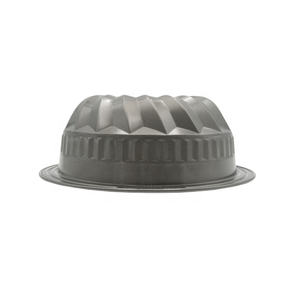 Moule à gâteau en tube cannelé de 23 cm, avec poignée large et prise en main facile. Excellent produit pour la cuisson au four des gâteaux - Product Image 2