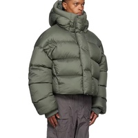 Vestes matelassées légères personnalisées en gros pour hommes – Manteaux doudounes amples et surdimensionnés à capuche pour fabricants de vêtements