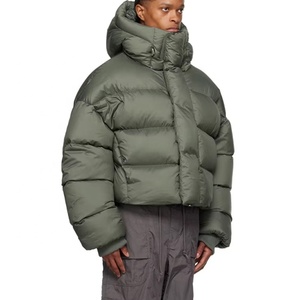Wholesale Custom Lightweight Quilted Puffer <strong>Jacket</strong> Clothing Manufacturers Baggy Oversized Hooded <strong>Down</strong> Coats <strong>Jacket</strong> for <strong>Men</strong> - Product Image 2