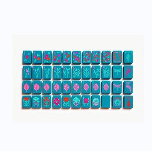 Caja de Almacenamiento de Acrílico Transparente de Lujo, Personalizada de Fábrica, Duradera, para Fichas de Mahjong Americano, Juego para 4 Jugadores - Product Image 4