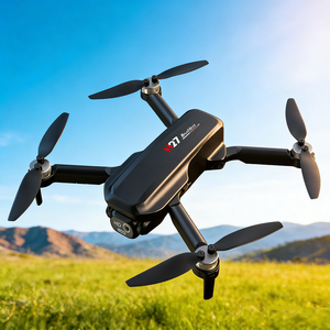 Drone pliable H27 avec moteur sans balais, caméra 4K réglable et système d'évitement automatique des obstacles pour le sport aérien en extérieur - Product Image 1