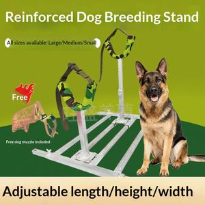 Supporto per Allevamento Cani per Razze Grandi/Medie/Piccole, Specifico per Corgi, in Metallo, Lunghezza e Altezza Regolabili, Supporto per Infusione e Iniezione - Product Image 4