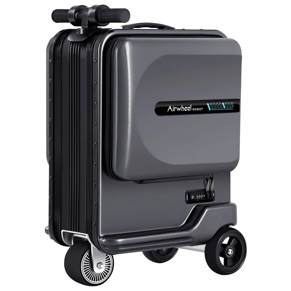 Airwheel luggage bag travel luggage trolley bag scooter20'carry on bag scooter 20' riding on suitcase scooter