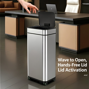 LL-Square Sensing Trash <b>Bin</b> - Product Image 1