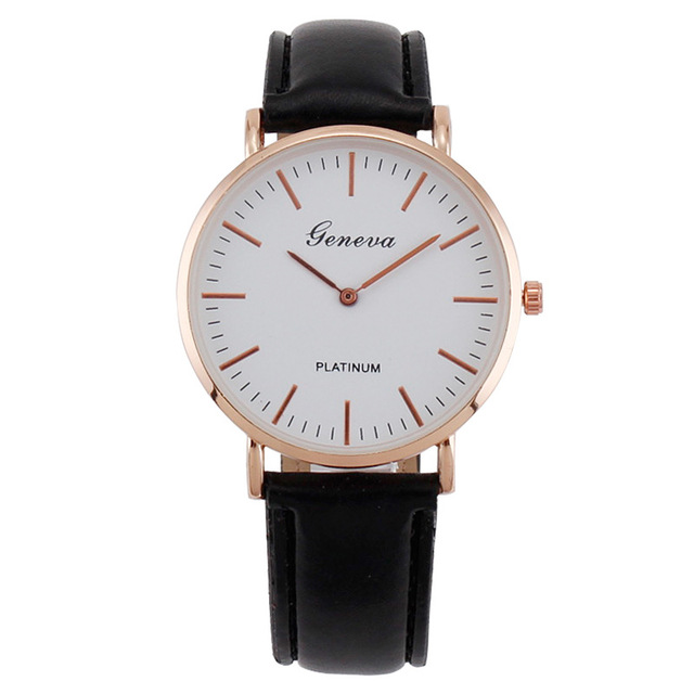 Ultra-thin Simple Belt Men's Watch Men's Watch Wrist Watch Quartz Watch Geneva Wholesale