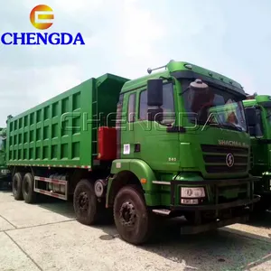 Sinocaminhão de pneus howo 8x4 camião de descarga usado 12 pneus na china