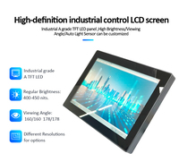 Surpasser l'interface de 10.1 pouces affichage moniteur LCD affichage moniteur tactile LCD industriel HDMI VGA DVI IP65 moniteur à écran tactile étanche