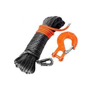 Ambull Factory Haute qualité <span class=keywords><strong>4x4</strong></span> Off- Road Recovery 10000lbs Corde de <span class=keywords><strong>treuil</strong></span> synthétique pour Atv/utv/suv/4wd avec crochet - Product Image 1