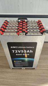 Yarı Katı Şarj Edilebilir Lityum İyon Pil 72V55Ah Elektrikli Scooter Lityum Pil Üretimi - Product Image 4