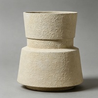 Ensemble de pots à plantes en ciment écologiques de style vintage européen, pour l'intérieur et l'extérieur, pots de jardin, décoration de la maison, vase de sol, pots à fleurs