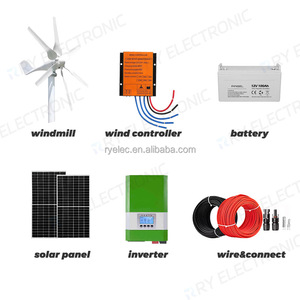 Hệ thống phát điện hoàn chỉnh giá rẻ, giá thực tế 1KW, hệ thống máy phát điện gió năng lượng mặt trời cung cấp năng lượng miễn phí giá rẻ cho mọi gia đình - Product Image 5