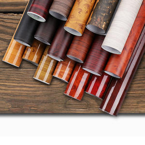 Desain kustom tempa 5D pola kayu stiker mobil vinil PVC stiker mobil untuk mobil Led dan lampu badan - Product Image 1