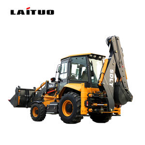 Laituo CE LT 3CX Hochwertiger Chinesischer <span class=keywords><strong>Mini</strong></span>-Frontlader-Baggerlader mit 4x4-Antrieb, Yuchai-Motor, 8500kg, Neue Marke im Angebot - Product Image 1