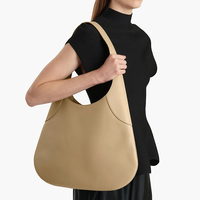 Sacs pour femmes, marque Quiet Luxury, sac hobo en cuir de vachette, fabrication OEM, vente en gros, sac à bandoulière minimaliste grande capacité pour femmes