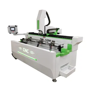 3 axis CNC router end milling machine for Aluminum profile window door 1200