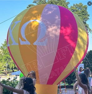 Décoration extérieure gonflable publicitaire, ballon géant gonflable coloré <span class=keywords><strong>fuchsia</strong></span>, gonflables personnalisés - Product Image 1