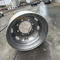 Jantes en acier certifiées ISO 19,5x7,50 pour camion lourd Hino série 500, Isuzu F-Series, Nissan UD moyen, camion moyen