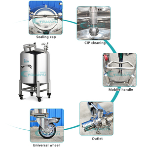 Réservoir de stockage de détergent liquide chimique scellé en acier inoxydable de haute qualité, homologué <span class=keywords><strong>CE</strong></span>, neuf, avec moteur et pompe, longue durée de vie - Product Image 3