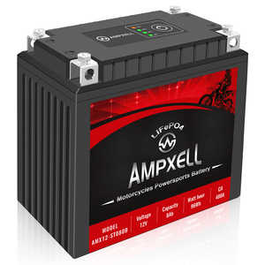 แบตเตอรี่มอเตอร์ไซค์แบบตะกั่ว-กรด 12V 8Ah สำหรับเปลี่ยนแทนแบตเตอรี่มอเตอร์ไซค์รุ่น Yxx12-bs/ytx1bs/ytx16-bs4 ขนาด 12V 8Ah - Product Image 3