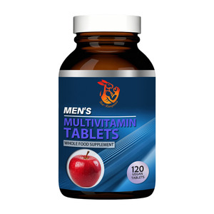 Comprimés multivitaminés avancés pour hommes avec extraits de fruits et légumes, zinc, D3, lycopène pour l'endurance, la concentration et le bien-être de la prostate - Product Image 1