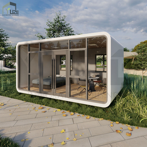 Maison de couchage préfabriquée à structure légère contemporaine Pod de bureau modulaire extérieur - Product Image 1