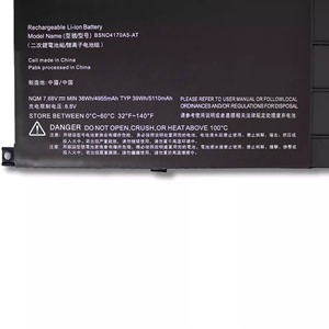 7.68V/38WH ใหม่ BSNO4170A5-AT แบตเตอรี่แล็ปท็อปสำหรับ <span class=keywords><strong>Miix</strong></span> 510 <span class=keywords><strong>520</strong></span> 510-12ISK 510-12IKB 80XE0006SP <span class=keywords><strong>520</strong></span>- - Product Image 5