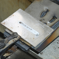 Machine à souder TIG ACDC Pulse en alliage d'aluminium 200A, entrée 220V, épaisseur 5mm, 7.1KVA, soudeuse manuelle multifonctionnelle