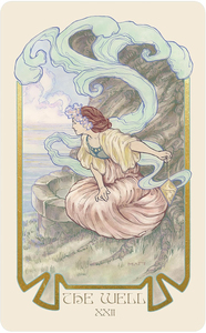 Ethereal Visions - Baraja de <span class=keywords><strong>Tarot</strong></span> Iluminada Art Nouveau, 78 Cartas con Lámina Dorada, Juego de Cartas de Adivinación con Guía Expandida - Product Image 6