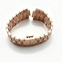 Montre automatique haut de gamme 194g avec phases de lune réelles, date, réserve de marche, ultra-fine 8,7 mm, bracelet 25 maillons avec boucle