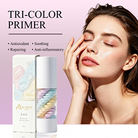 Crème de base de maquillage professionnelle à trois couleurs avec niacinamide et allantoïne pour une base apaisante et éclaircissante